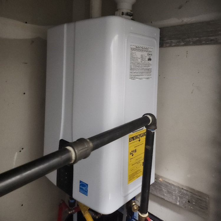 on demand or instant hot water heater installation and repair for NWA