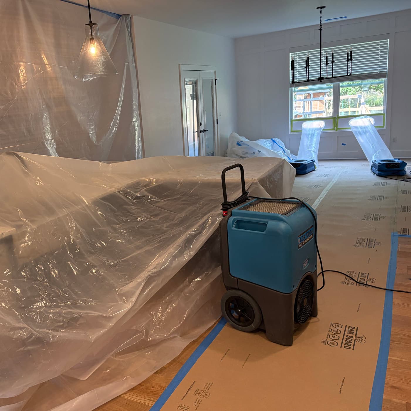 moisture monitoring during water damage restoration nwa