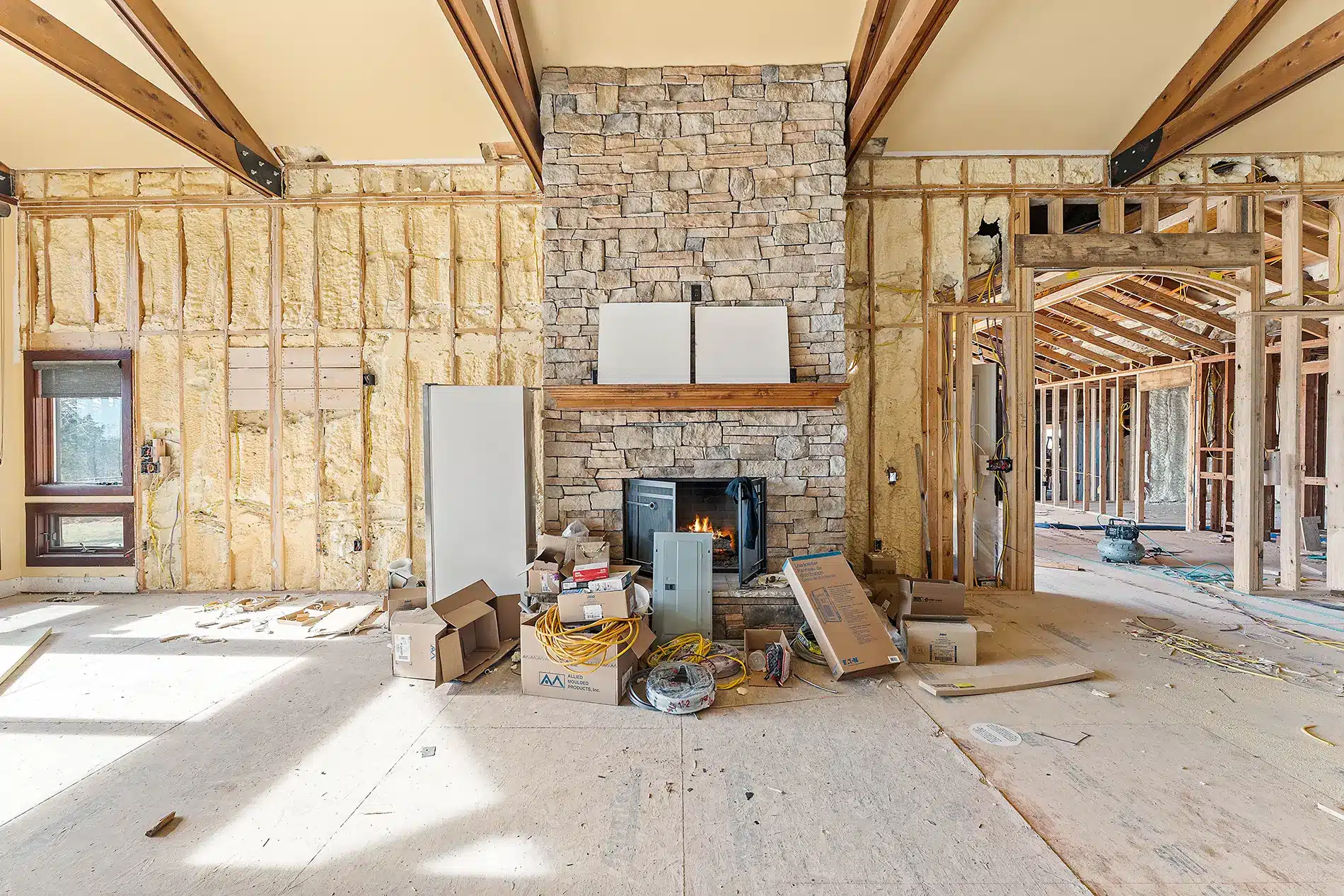 structural drying process after flooding